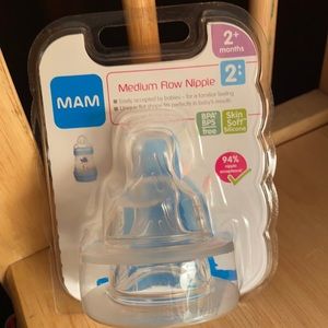 MAM bottle nipples, 2 flow rate